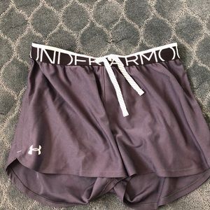 Grey Under Armour shorts
